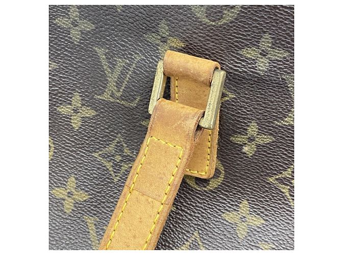 Borsa Tote Cabas Mezzo Monogram Louis Vuitton Marrone - vista 9