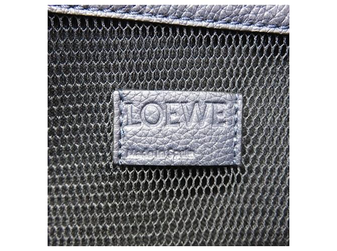 Borsa a tracolla Loewe Puzzle Marrone Blu navy Verde chiaro - vista 4