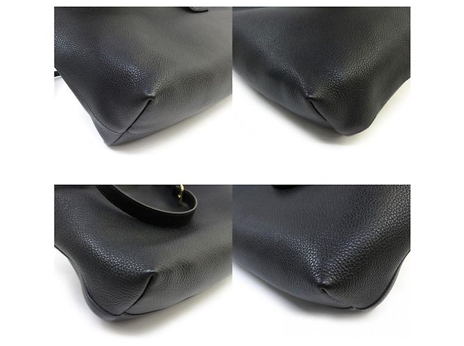 Borsa Tote/Borsa a Spalla Vitello Phoenix Prada Nero - vista 6