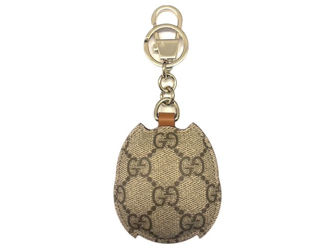Charm per borsa Gucci a forma di gufo beige - vista 2