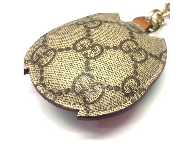 Charm per borsa Gucci a forma di gufo beige - vista 4