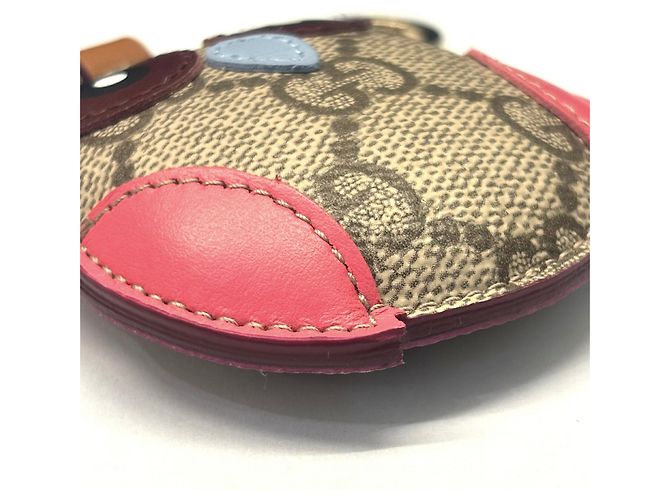 Charm per borsa Gucci a forma di gufo beige - vista 5