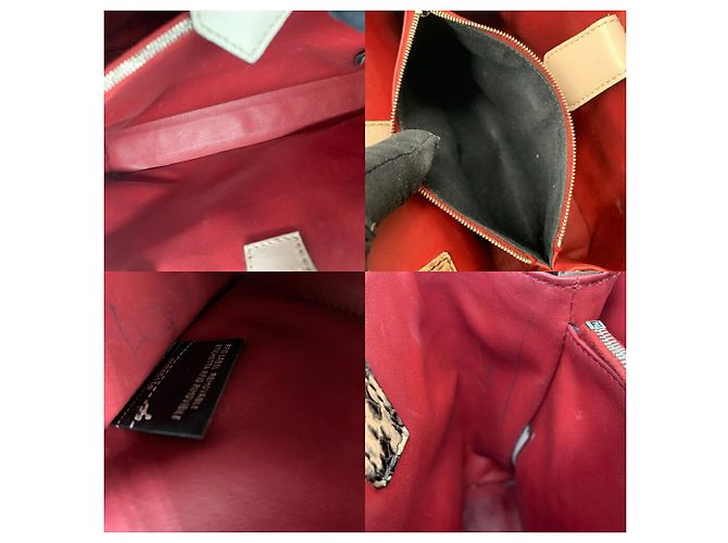 Borsa a mano e borsa a tracolla Fendi Petite 2Jours Beige - vista 8
