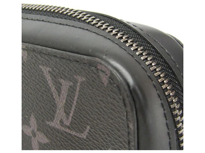 Louis Vuitton Monogram Eclipse Zippy XL Long Wallet Black - view 8