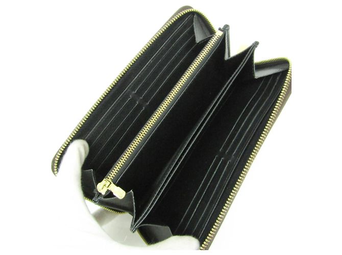 Louis Vuitton Monogram Reverse Zippy Wallet Braun - Ansicht 3