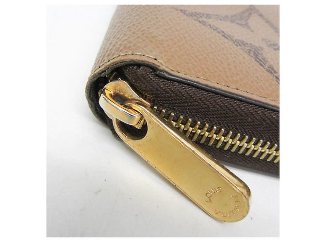 Louis Vuitton Monogram Reverse Zippy Wallet Braun - Ansicht 8