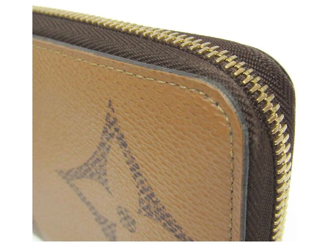 Louis Vuitton Monogram Reverse Zippy Wallet Braun - Ansicht 9
