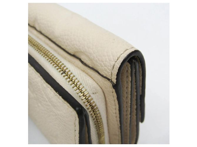 Cartera Compacta Louis Vuitton Monogram Empreinte Métis Crudo Blanco roto - vista 8
