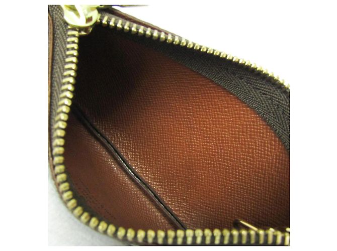 Louis Vuitton Monogram Key Pouch M62650 Castaño - vista 8