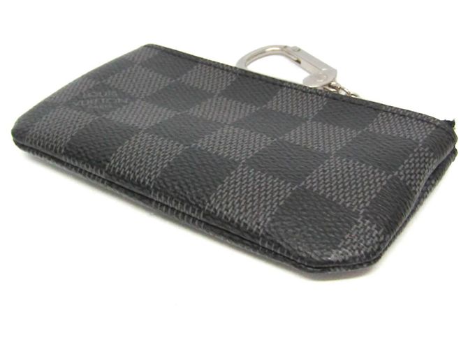 Louis Vuitton Damier Graphite Key Pouch N60155 Damier ebene - view 2