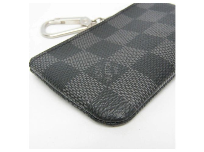 Louis Vuitton Damier Graphite Key Pouch N60155 Damier ebene - view 4