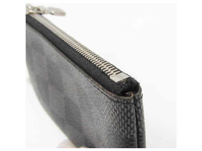 Louis Vuitton Damier Graphite Key Pouch N60155 Damier ebene - view 6