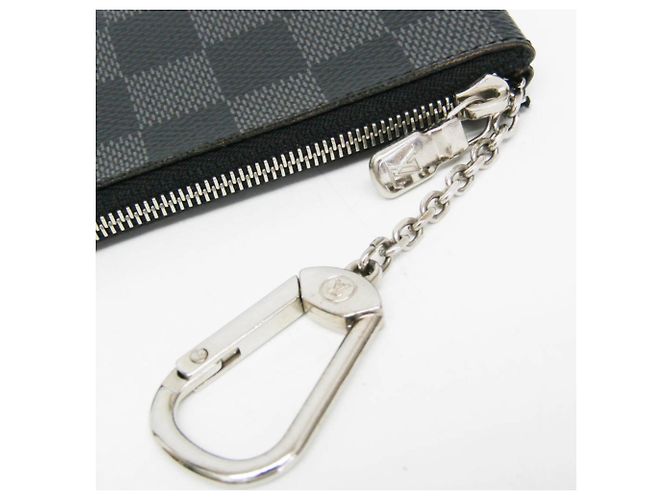 Louis Vuitton Damier Graphite Key Pouch N60155 Damier ebene - view 7