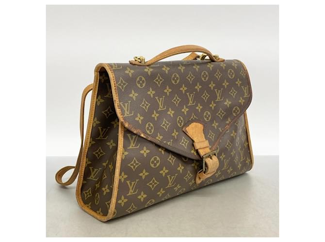 Borsa Louis Vuitton Monogram Beverly Marrone - vista 2