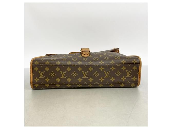 Borsa Louis Vuitton Monogram Beverly Marrone - vista 3
