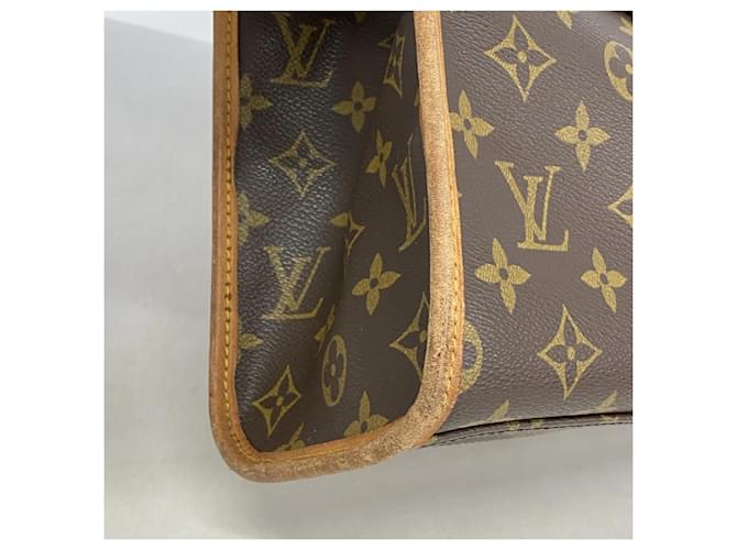 Borsa Louis Vuitton Monogram Beverly Marrone - vista 7