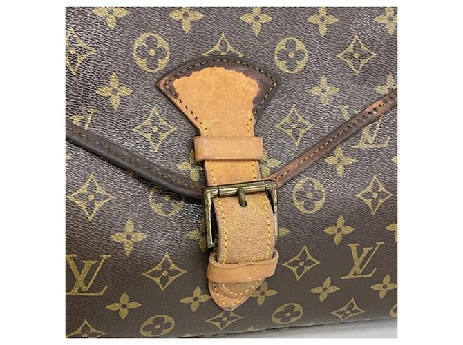 Borsa Louis Vuitton Monogram Beverly Marrone - vista 9