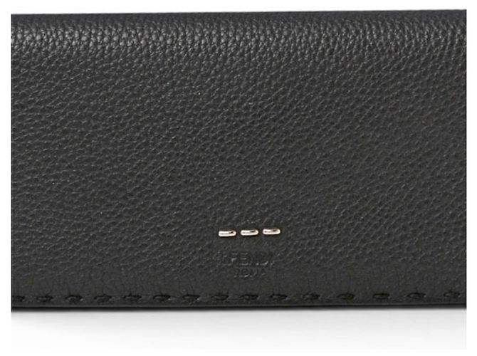 Fendi Selleria Long Wallet Schwarz - Ansicht 2