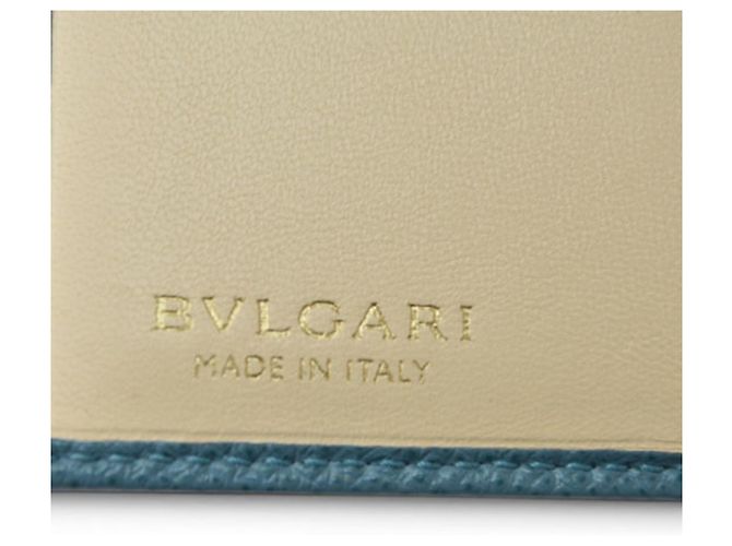 Bulgari Cartera tríptico Bvlgari Bvlgari Azul Turquesa - vista 8