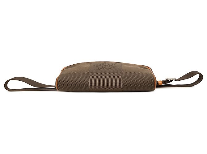 Louis Vuitton Marrone Damier Geant Acrobat - vista 3