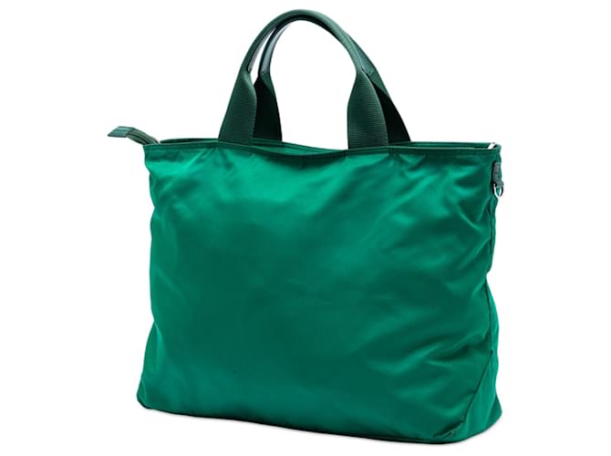 Borsa Prada Green Tessuto Verde - vista 2