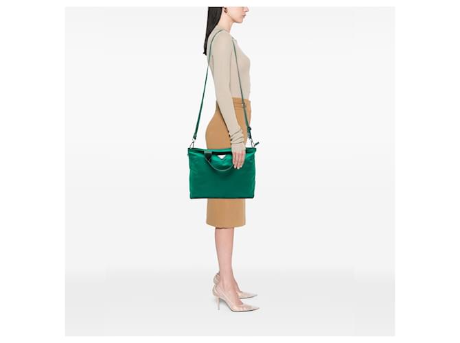 Borsa Prada Green Tessuto Verde - vista 6