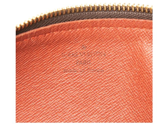 Louis Vuitton Marrone Damier Ebene Papillon 30 - vista 5