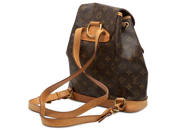Louis Vuitton Marrone Monogram Montsouris PM - vista 2