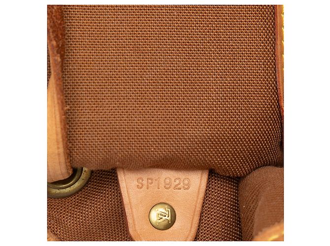 Louis Vuitton Marrone Monogram Montsouris PM - vista 5