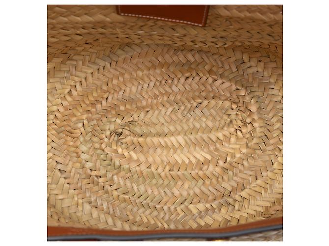 Céline Celine Beige Large Raffia Classic Studded Panier Tote - Ansicht 4