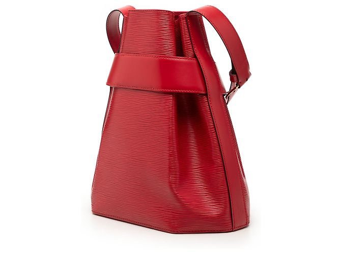 Louis Vuitton Borsa a Spalla Epi Rosso PM - vista 2