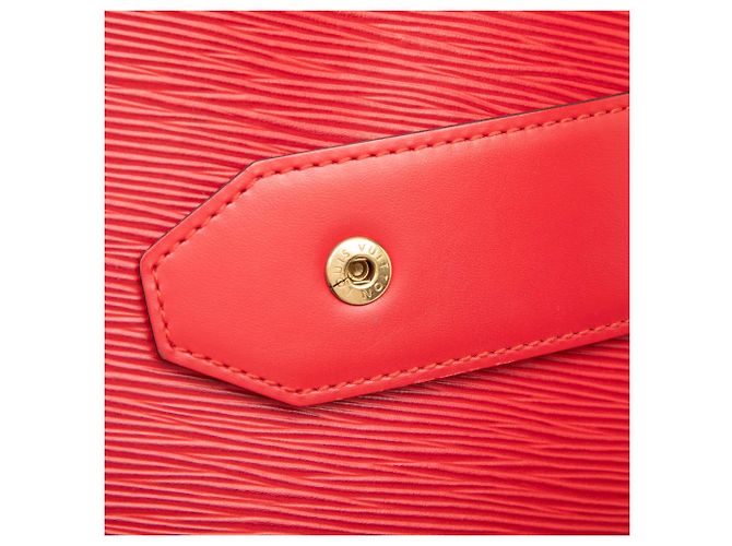 Louis Vuitton Borsa a Spalla Epi Rosso PM - vista 5