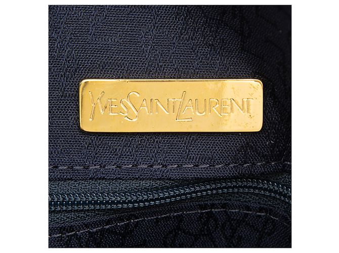 Bolsa de mão Dome em couro branco com corte de diamante Saint Laurent Cru - vista 5