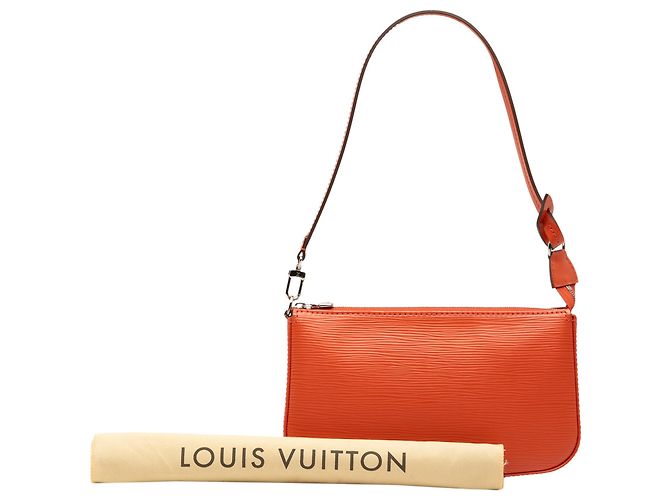 Louis Vuitton Orange Epi Pochette Accessoires - Ansicht 8