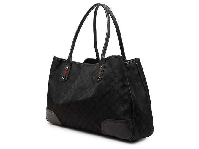 Tote Princy in nylon GG nero Gucci - vista 2