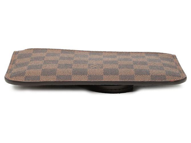 Louis Vuitton Damier Ebene Braun Neverfull PM Pouch - Ansicht 3