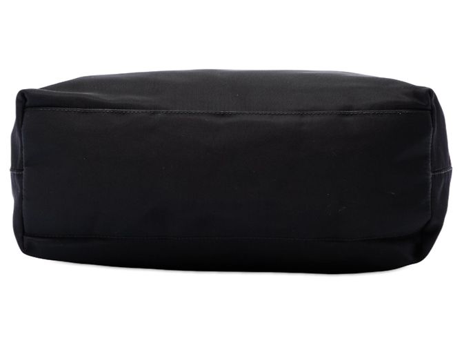 Borsa Prada Black Tessuto con manico in acrilico Nero - vista 3