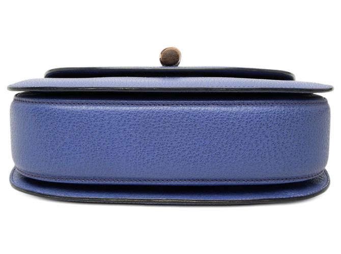 Gucci Pelle granulata viola Bamboo Night Porpora - vista 3