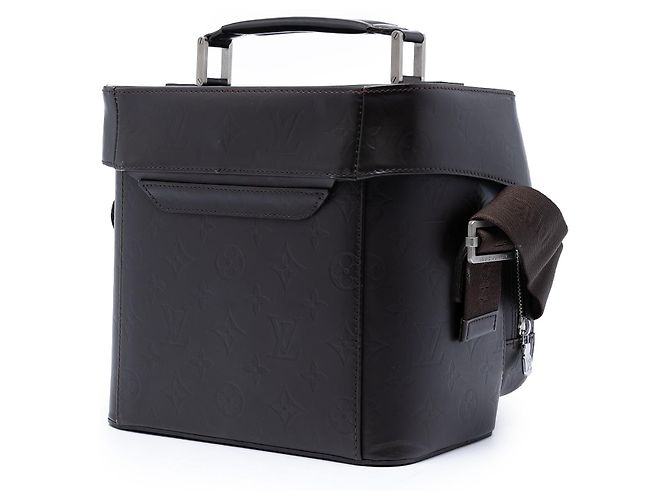 Louis Vuitton Marrone Monogram Glace Charly Marrone scuro - vista 2