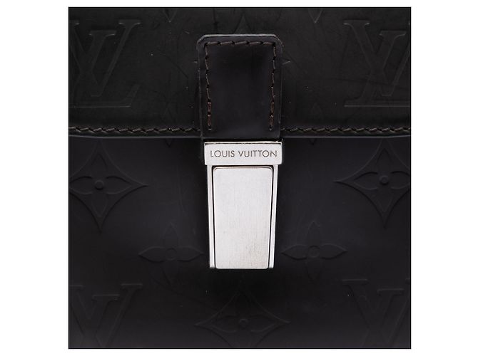Louis Vuitton Marrone Monogram Glace Charly Marrone scuro - vista 5