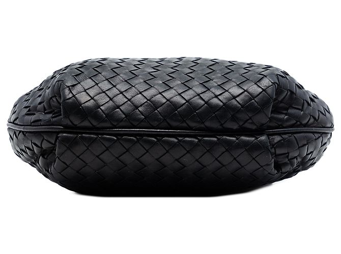 Bottega Veneta Bolso bandolera de napa negro Intrecciato - vista 3