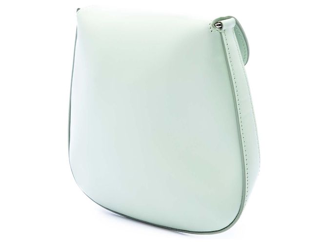 Borsa Cleo mini in pelle spazzolata verde Prada Verde chiaro - vista 2