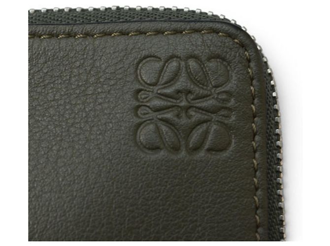 Monedero Loewe Khaki Brown Caqui - vista 4