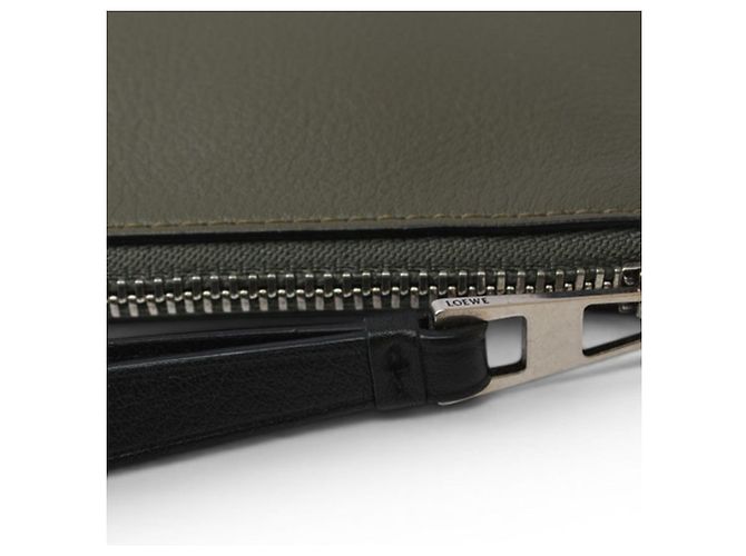 Monedero Loewe Khaki Brown Caqui - vista 6