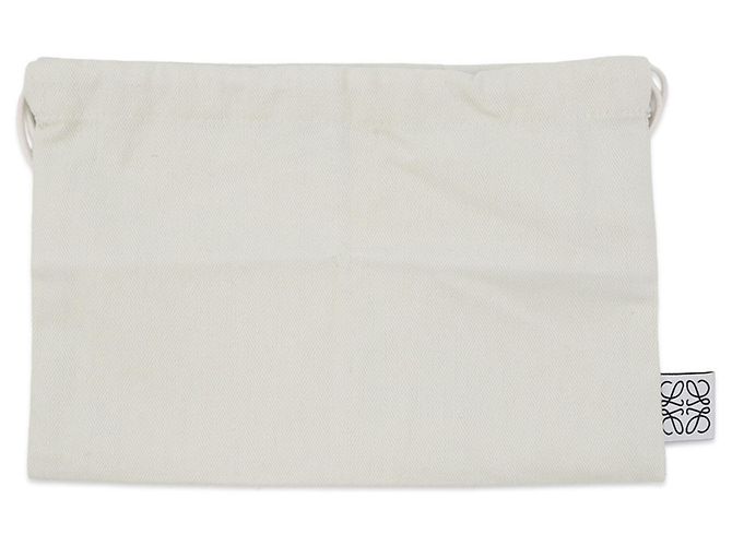 Cartera larga de cuero marrón Loewe Castaño - vista 14