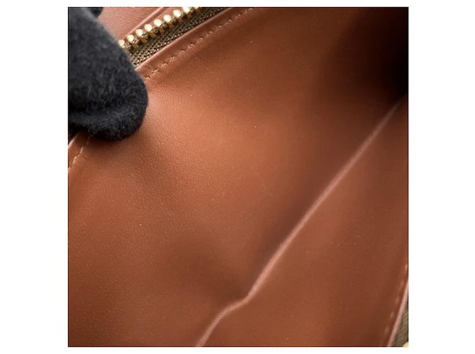 Cartera larga de cuero marrón Loewe Castaño - vista 7