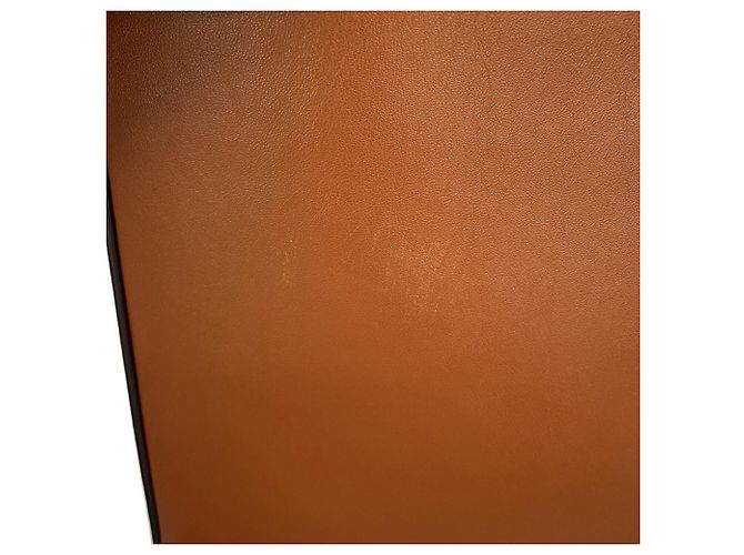 Céline Borsa a mano Celine Cuile Triomphe Cube in pelle Marrone - vista 9