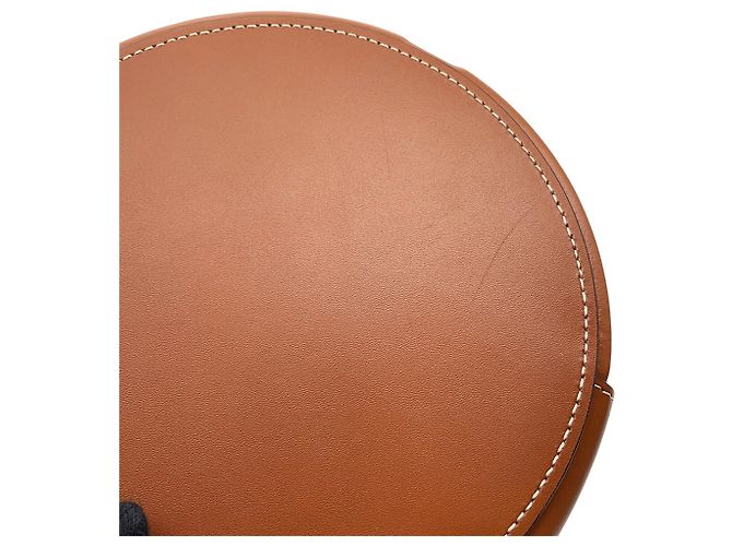 Céline Celine Triomphe Tambour Handtasche Medium Braun Weiß - Ansicht 6