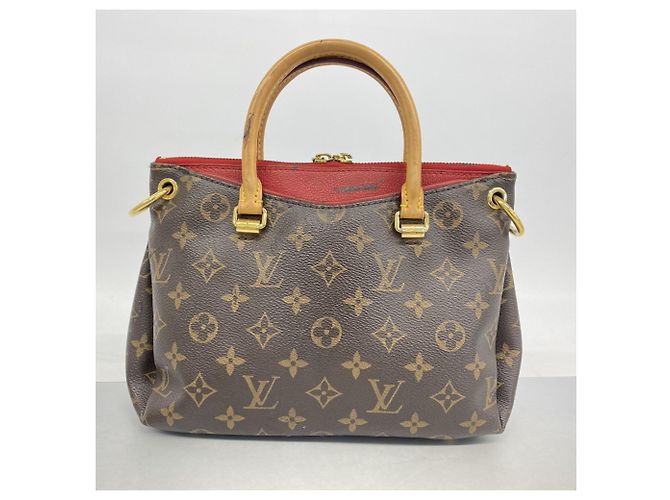 Borsa Louis Vuitton Monogram Pallas BB Marrone Fuschia - vista 13
