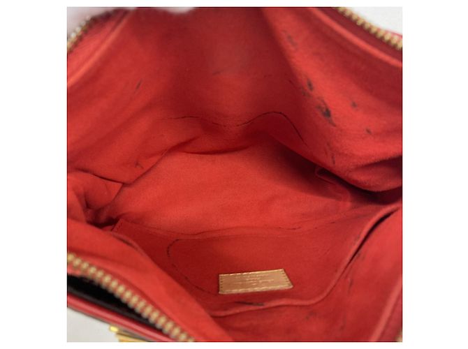 Borsa Louis Vuitton Monogram Pallas BB Marrone Fuschia - vista 4